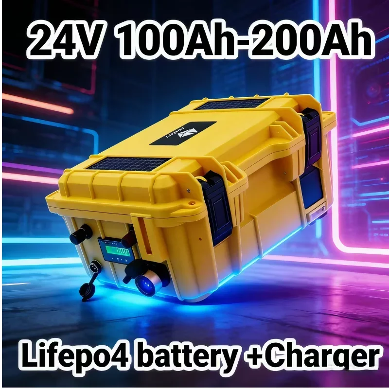 High-Capacity 24V LiFePO4 Battery Longer Runtime, Tougher Build – The Reliable Energy Choice You Can Count On