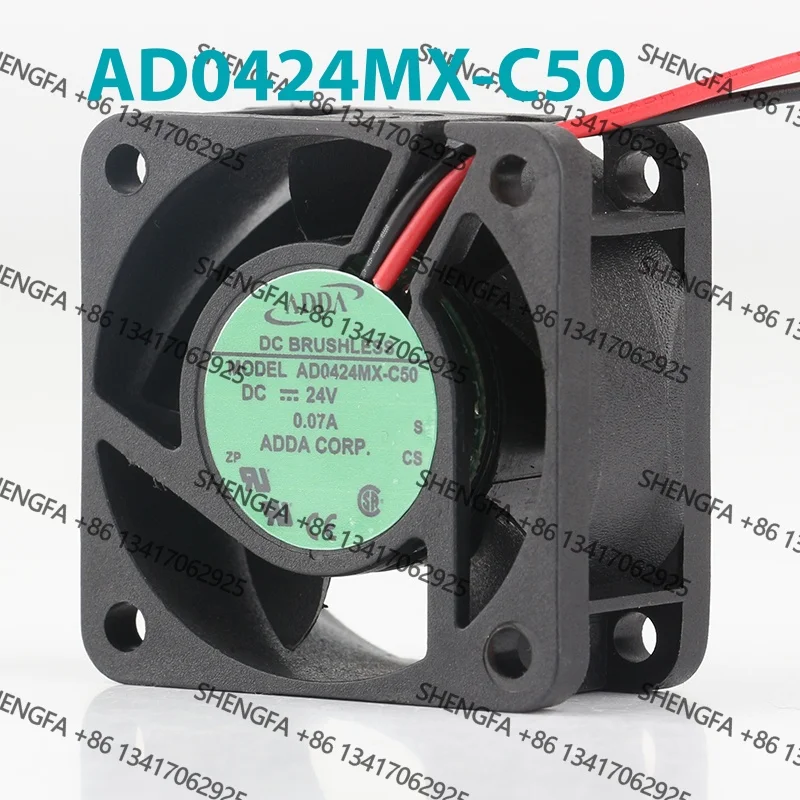 AC EC 4020 40X40X20MM 4CM dual ball converter High Wind mainboard Power supply ADDA 12V 48V DC24V 0.07A AD0424MX-C50 cooling fan