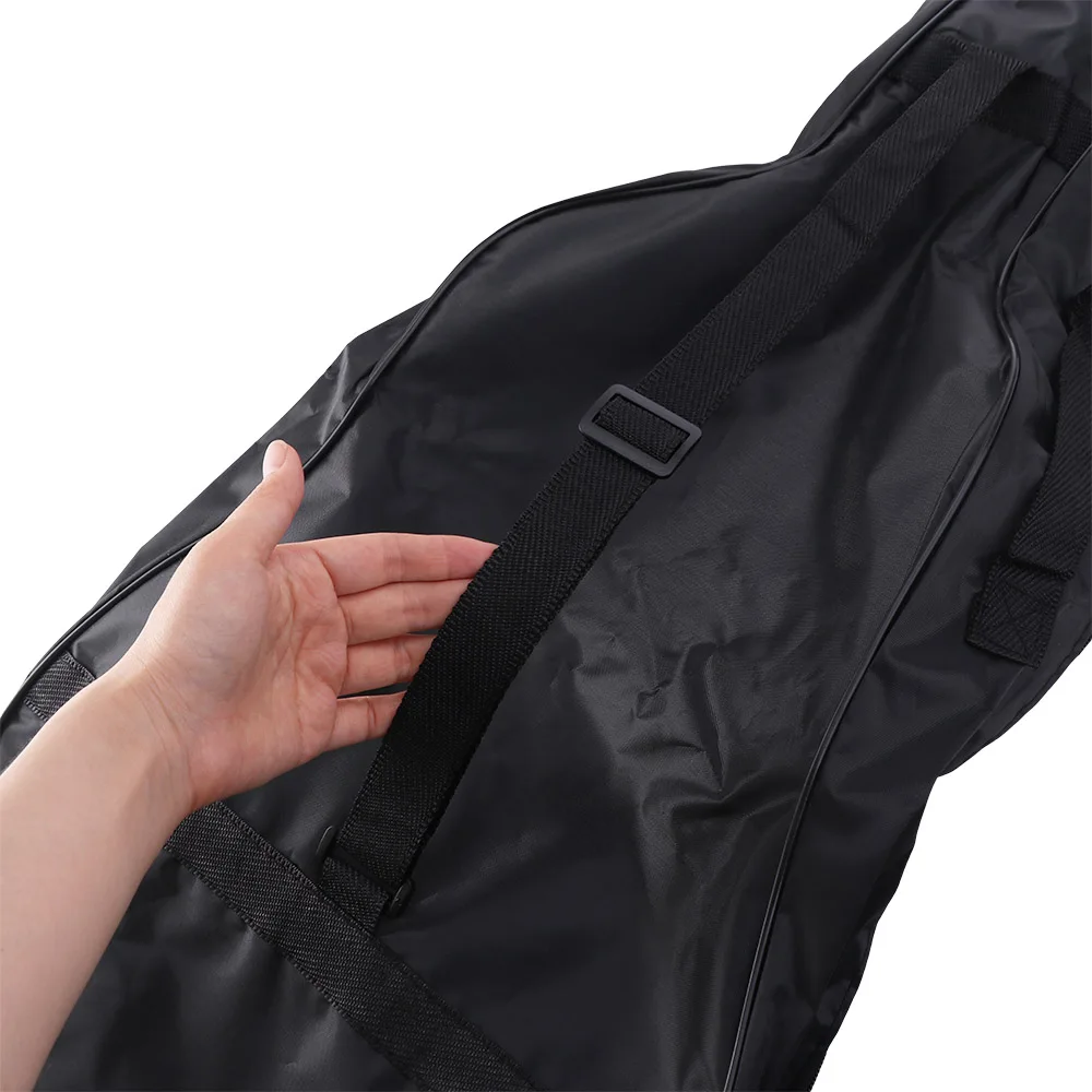 Thick Adjustable Strap Guitar Bag Waterproof Oxford Cloth Guitar Backpack Black Zipper Single Shoulder Bag Instrument Bags