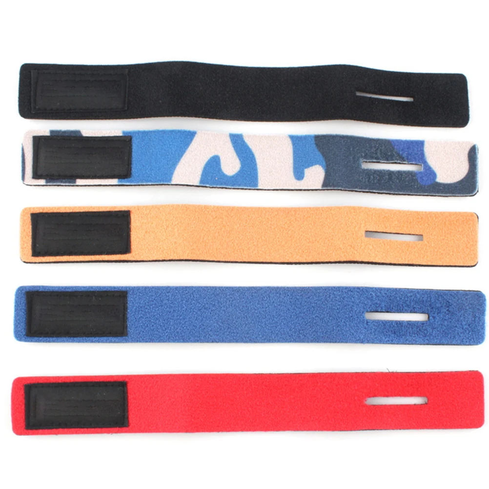 

4pcs Fishing Rod Tie Straps High Elastic Fabric Durable Wearproof Portable Adjustable Belts Wrapping
