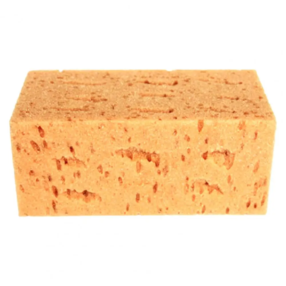 Premium  Auto Care Sponge Durable Car Yellow Sponge Block Thick Cleaning Tool Cleaning Sponge for Wall Tile