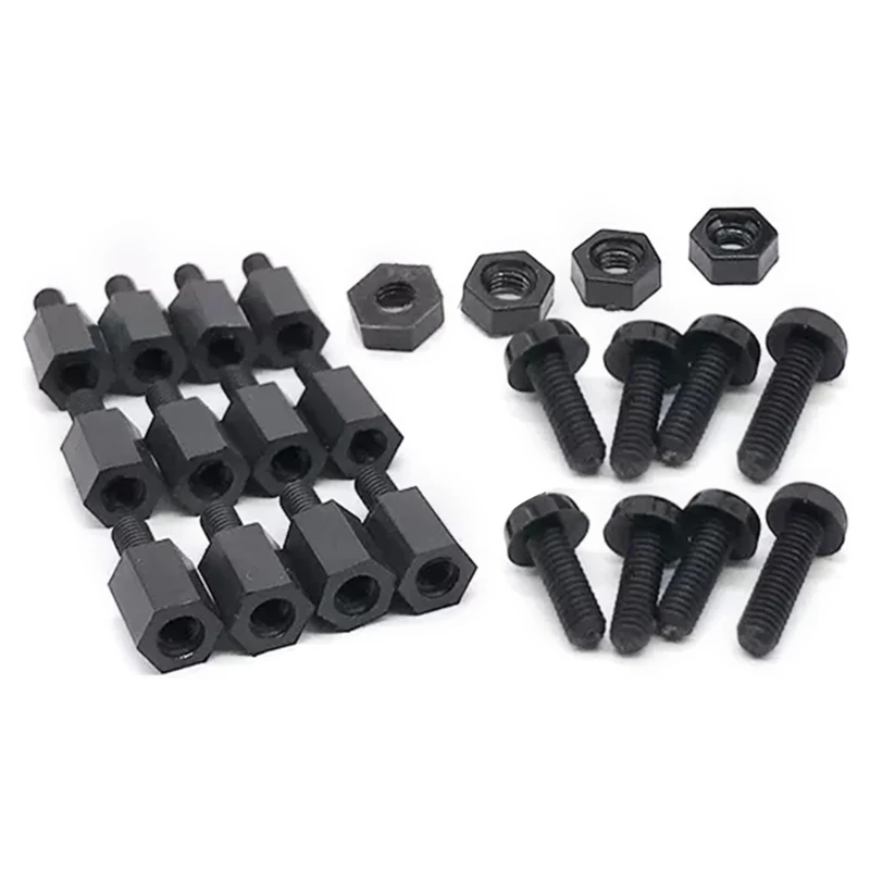 Präzises Nylon-Schraubenset für FPV Quadcopter Flight Controller und ESC-Montageschrauben M2X5/M3X6/M3X8/M3X10