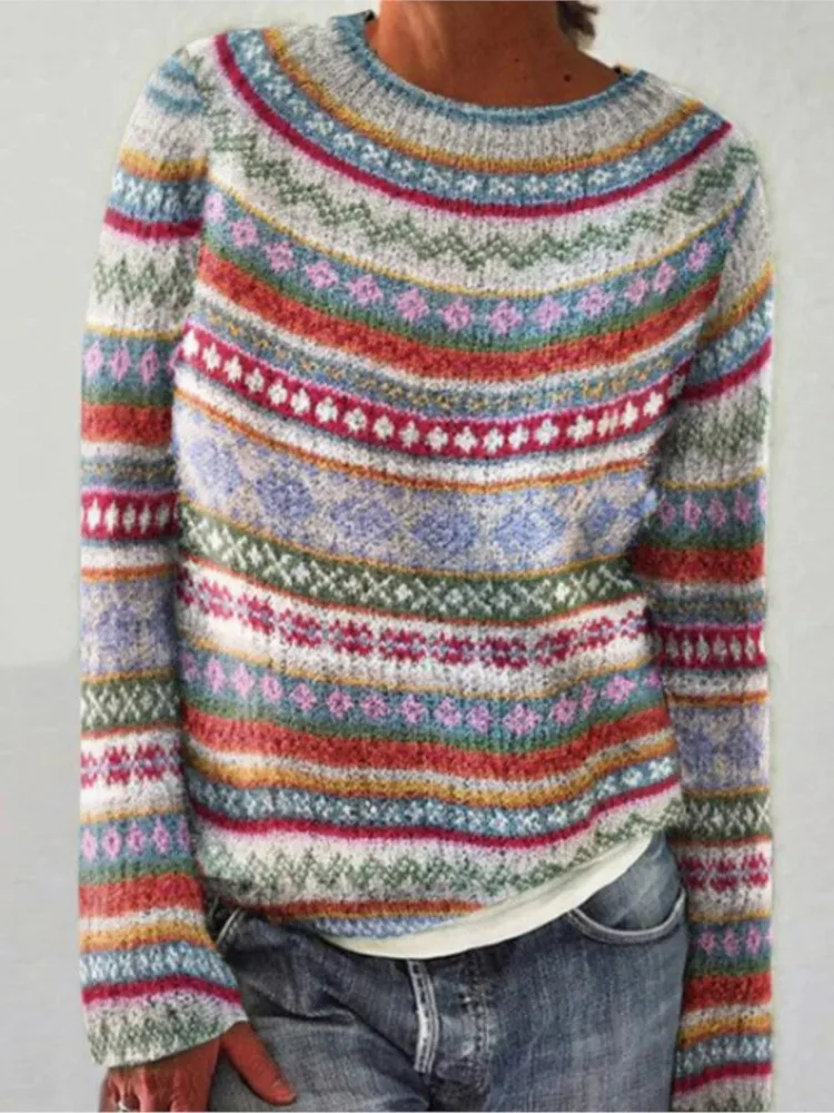 2024 Winter y2k Women Casual Knitted prendas de punto nuevas nuevas Vintage Pullover knitwears korean fashion