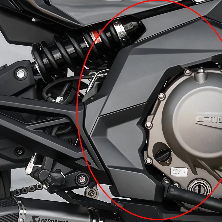 

For CFMOTO 400NK 650NK 2016-2020 Original Accessories Decorative Plate Engine Guard Plate