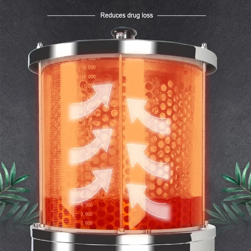 HDJJ-8 8l pote de medicina erval máquina decocção máquina decocção única decocção pote saúde em vez de máquina decocção