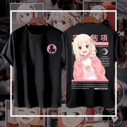 T-shirt Anime CHISATO NISHIKIGI Katun Premium 24s - Tshirt Distro Anime Lycoris Recoil Oversize Dewasa