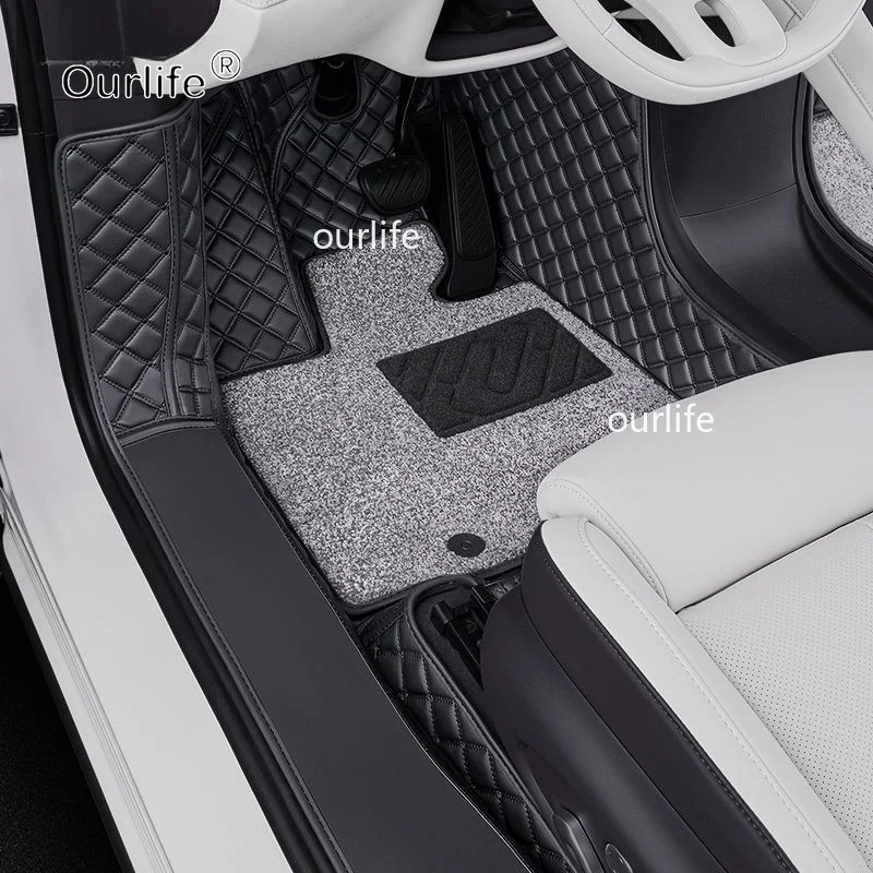For IM Motors LS6 MG IM6 Car Floor Mats Dirt-resistant Foot Carpet Floor Cover Auto Interior Styling Decorative Accessories