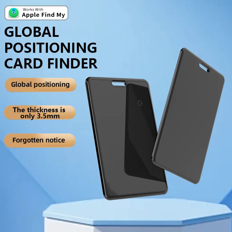 

MINI wallet tracking card ultra-thin Bluetooth wireless charging wallet luggage anti loss device GPS card tracker Apple phone po