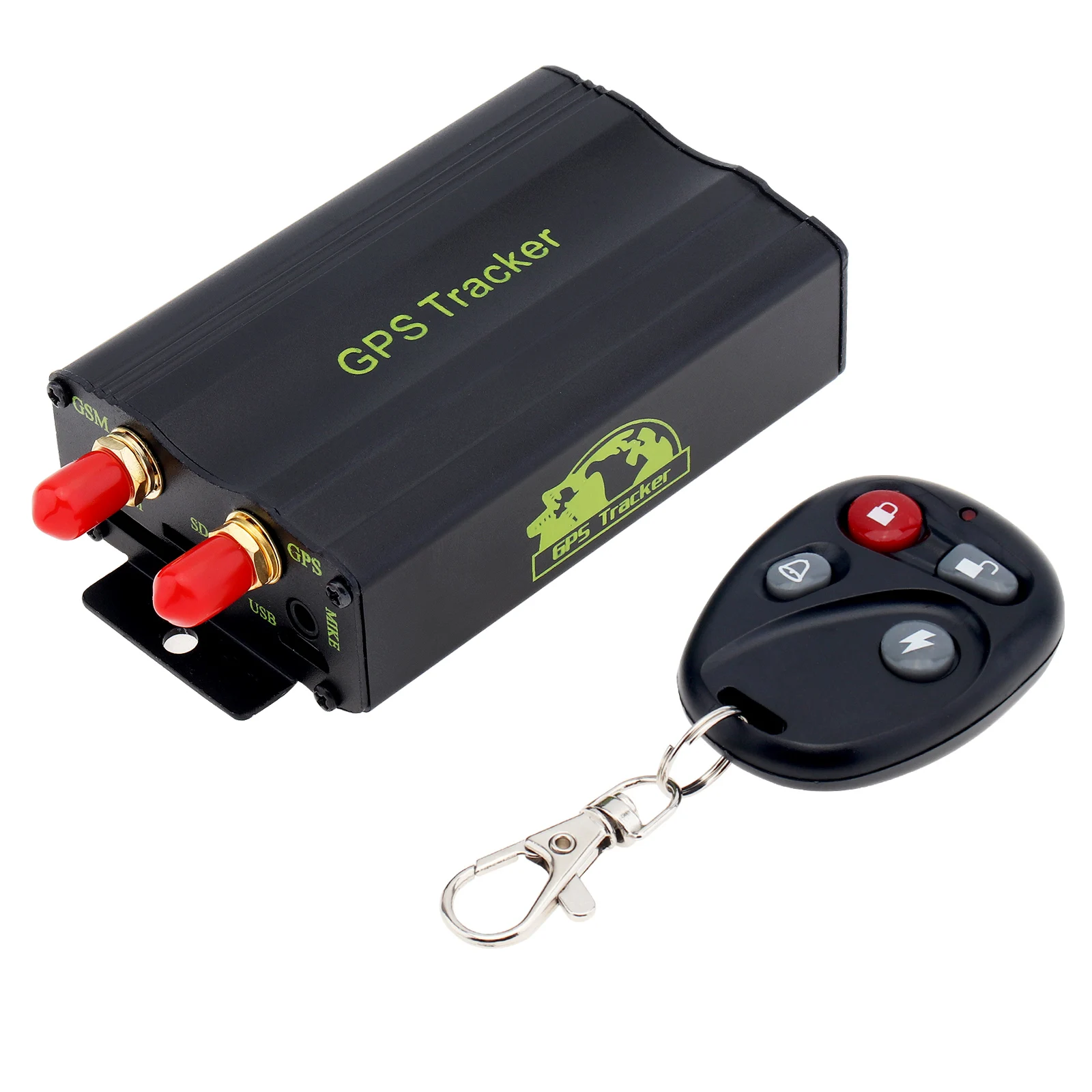 Car GPS Tracker SOS alarm GSM/GPRS Tracking Device Remote Control Vehicle Automobile TK103B GPS Data Load Cut Off Oil Real Time