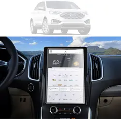 For 2021-2024 Ford Edge Sync4 CAR Navigation Tempered Glass 12INCH GPS Screen Protector Screen Protective Film
