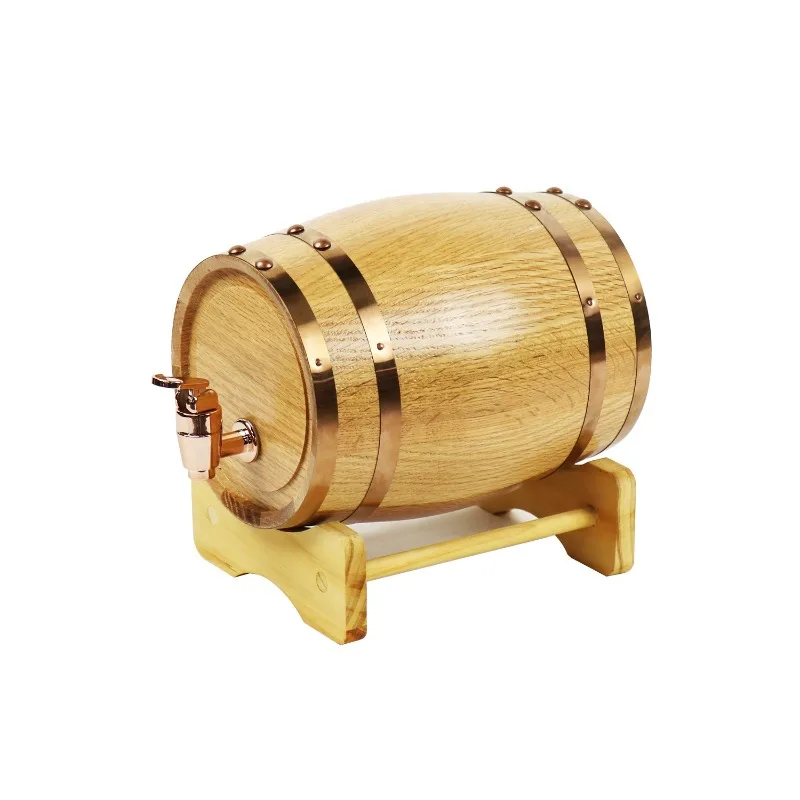 

Bar Small service display Wooden beer keg table Commercial furniture rack
