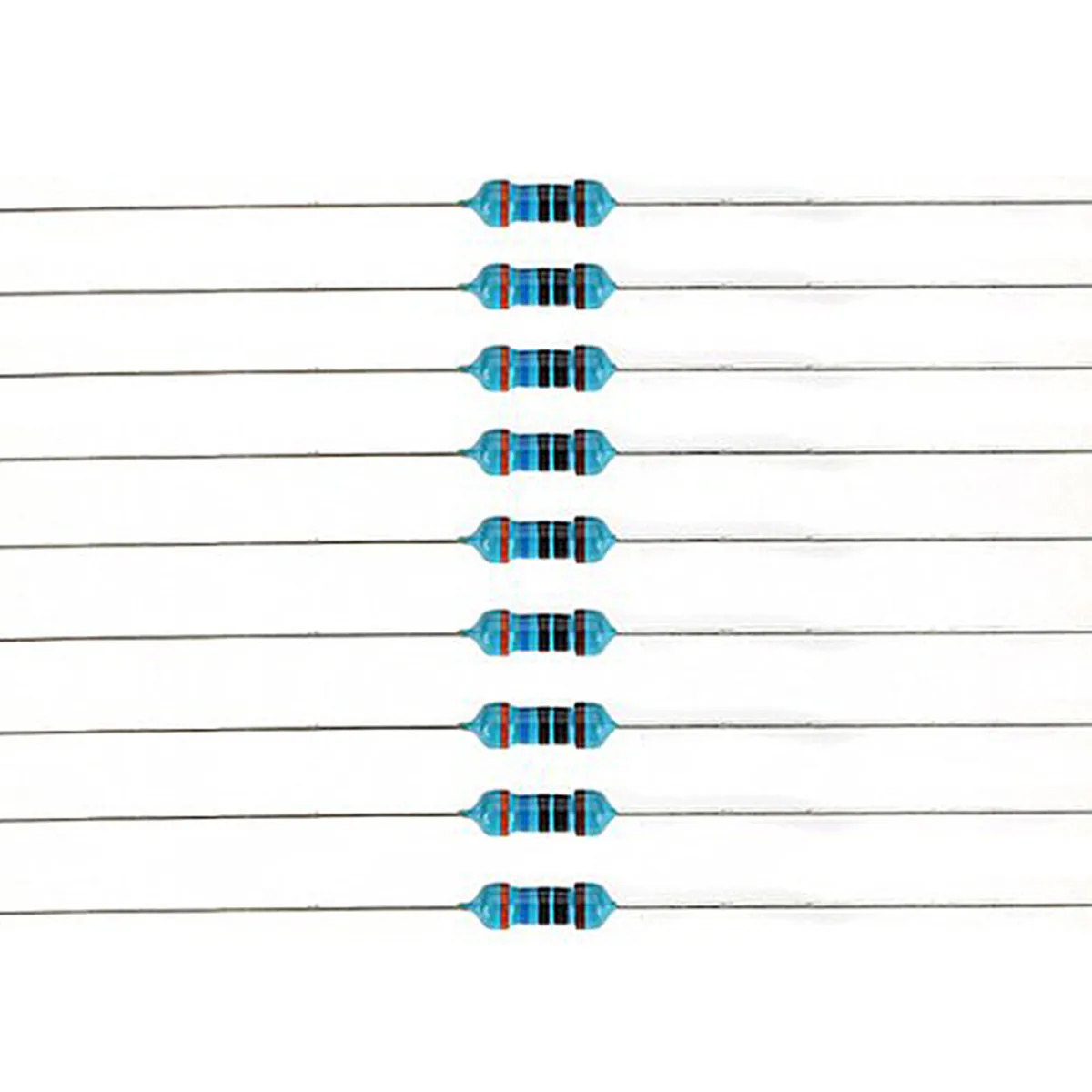 

2500 Pcs Metal Film Resistor Resistors Kit Ohm Resistance Values Assortment Power