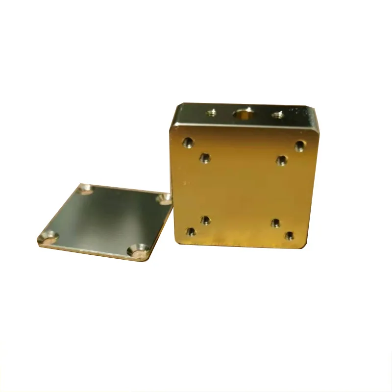 Aluminum case Shielding Shell Long19mmWide19mmHigh5.5mmRF Box Electromagnetic Gold Conductive Oxidation