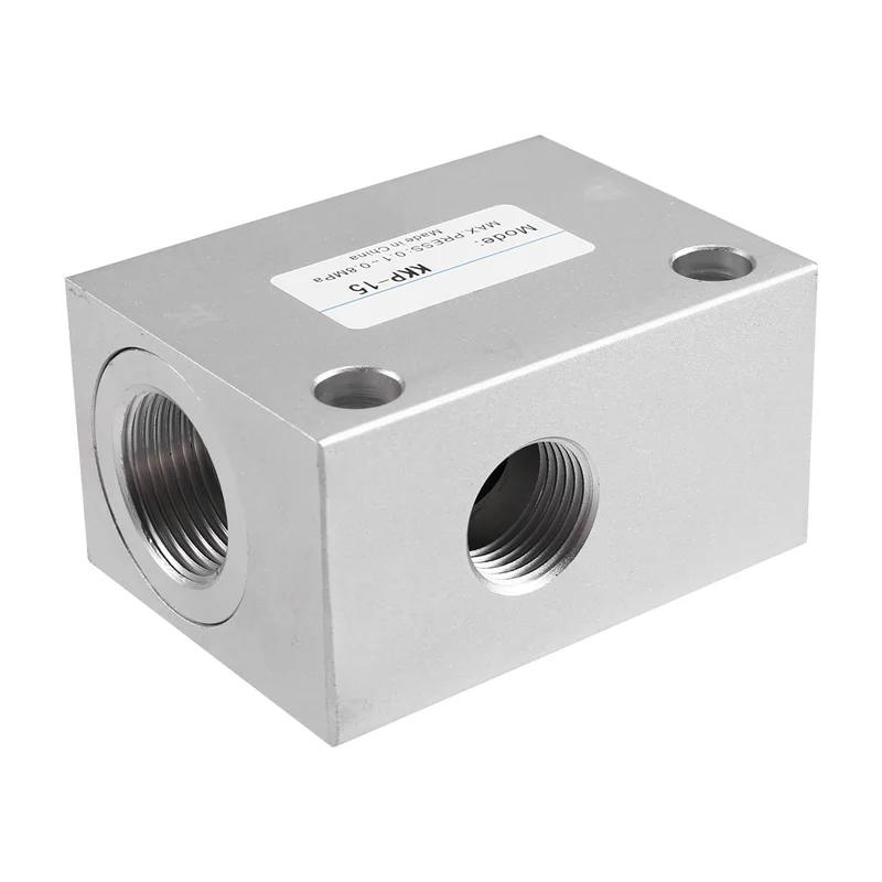 

A23P KKP-15 Quick Exhaust Valve Cylinder Speed Boost Acceleration Pneumatic Rapid Valve Pneumatic Logic Valve