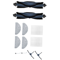 ABUD-For Lydsto Robot Vacuum Cleaner R1 Edge Accessories Main Side Brush Filter Cloth Replacement Accessories Brush