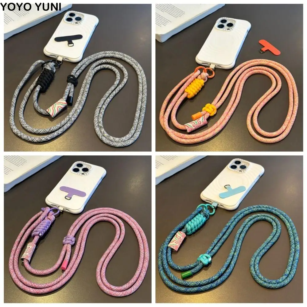 

Hang Chain Adjustable Mobile Phone Straps Neck Rope Dual-purpose Crossbody Lanyard Long Anti Loss Phone Hanging Rope Women Girls