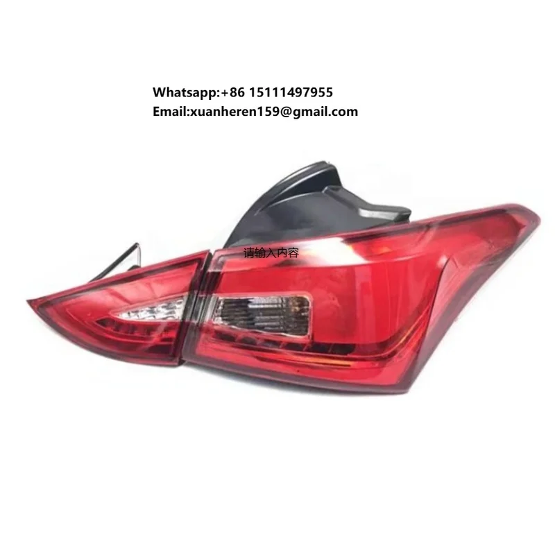 

Car Accessories Tri Colour Light Car Headlight Taillight assembly WZ05 J604433010 Car Taillight Glass for Chery Arrizo 5