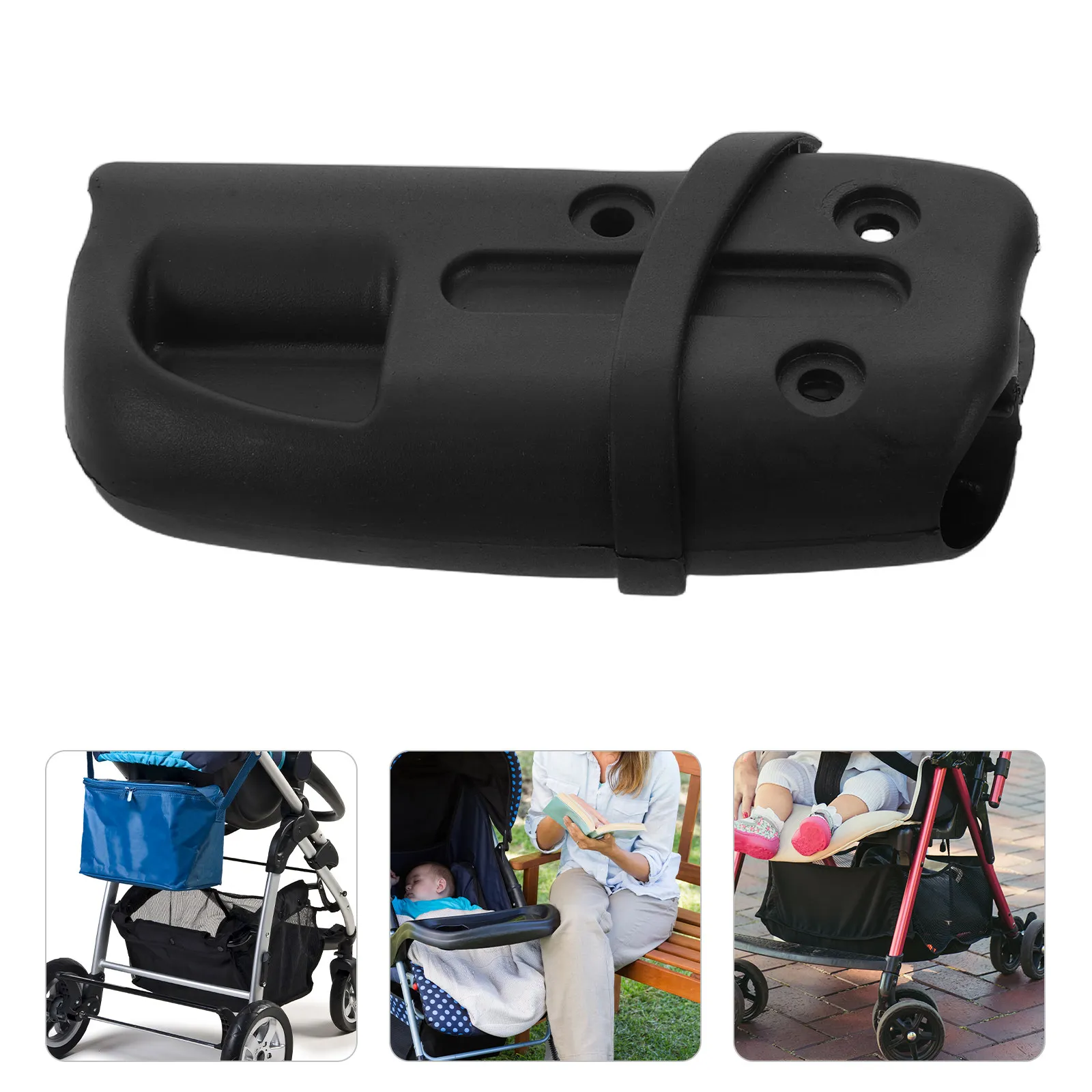 6Pcs Folding Stroller Buckles Heavy Duty Nylon Quick Disconnect Connectors for Foldable Baby Pushchair Secure Lock Travel Safety