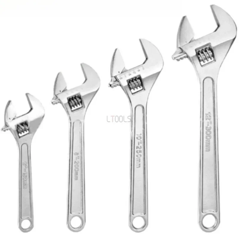 Multifunctional Carbon Steel Double End Wrench Multi Sized and Versatile High-precision Clear Scale Adjustable Wrench Hand Tools