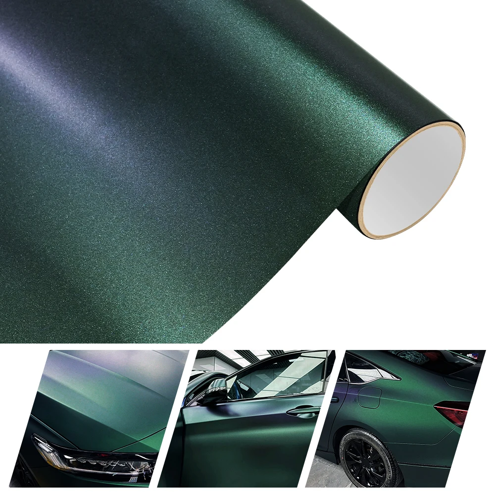 

Pearl Metal Beryl Vinyl Wrap Film Wrapping Paper Motorcycle Stickers Outside PET Film Car Waterproof Uv-resistant for Automotive