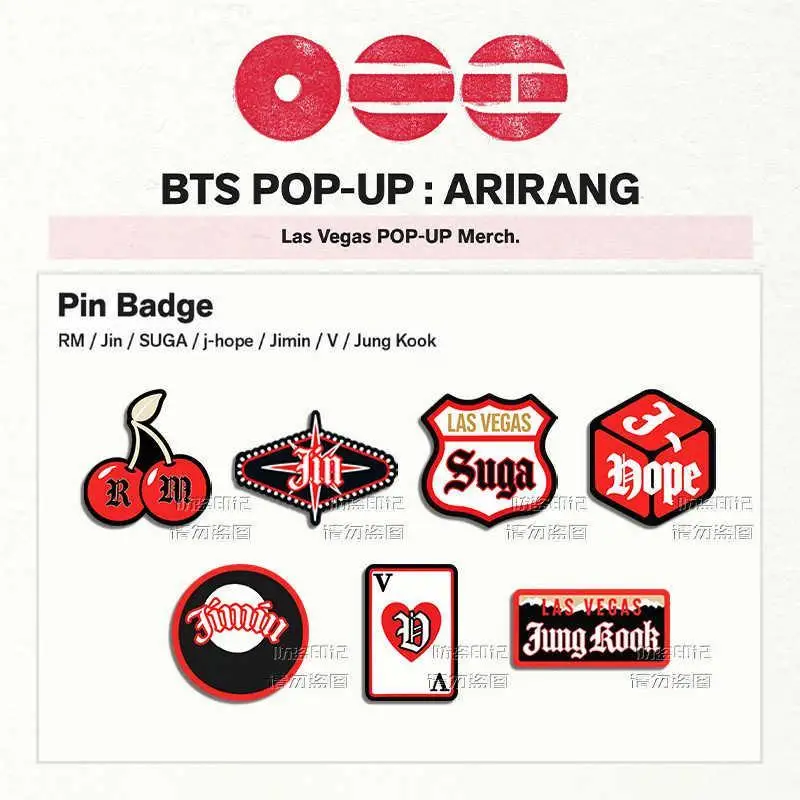 Nouvelle broche en acrylique BTS, 7 styles, personnage de dessin animé mignon, décoration pour sac à dos et vêtements, créativité pour classeur et carnet