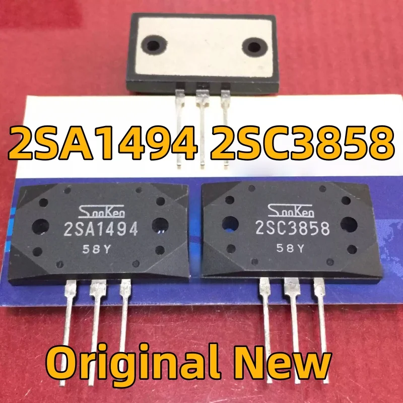 1 pair brand new original genuine 2SC3858 2SA1494