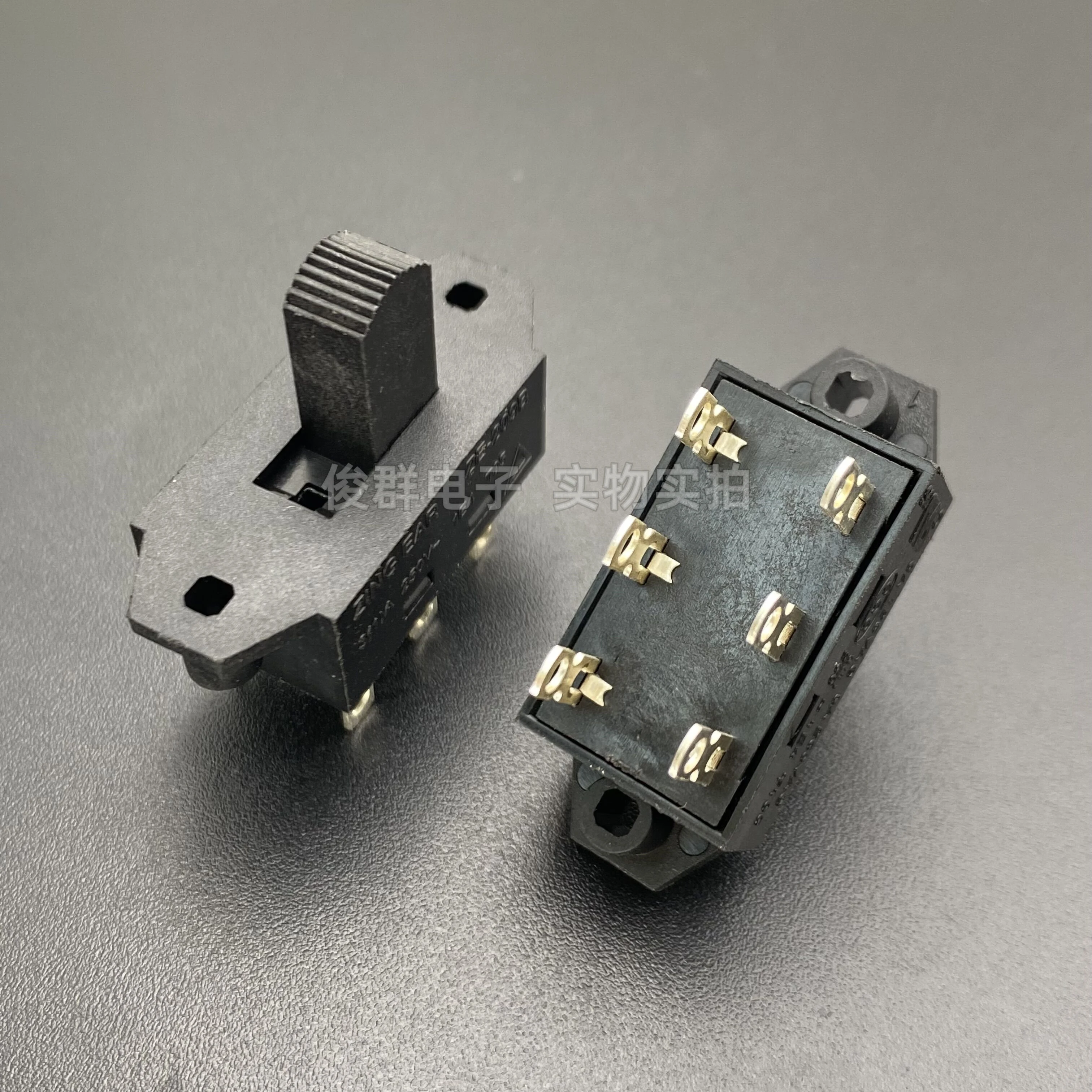 5PCS/209B toggle power switch 6-pin 2-gear electric fan lamp lighting forward and reverse controller