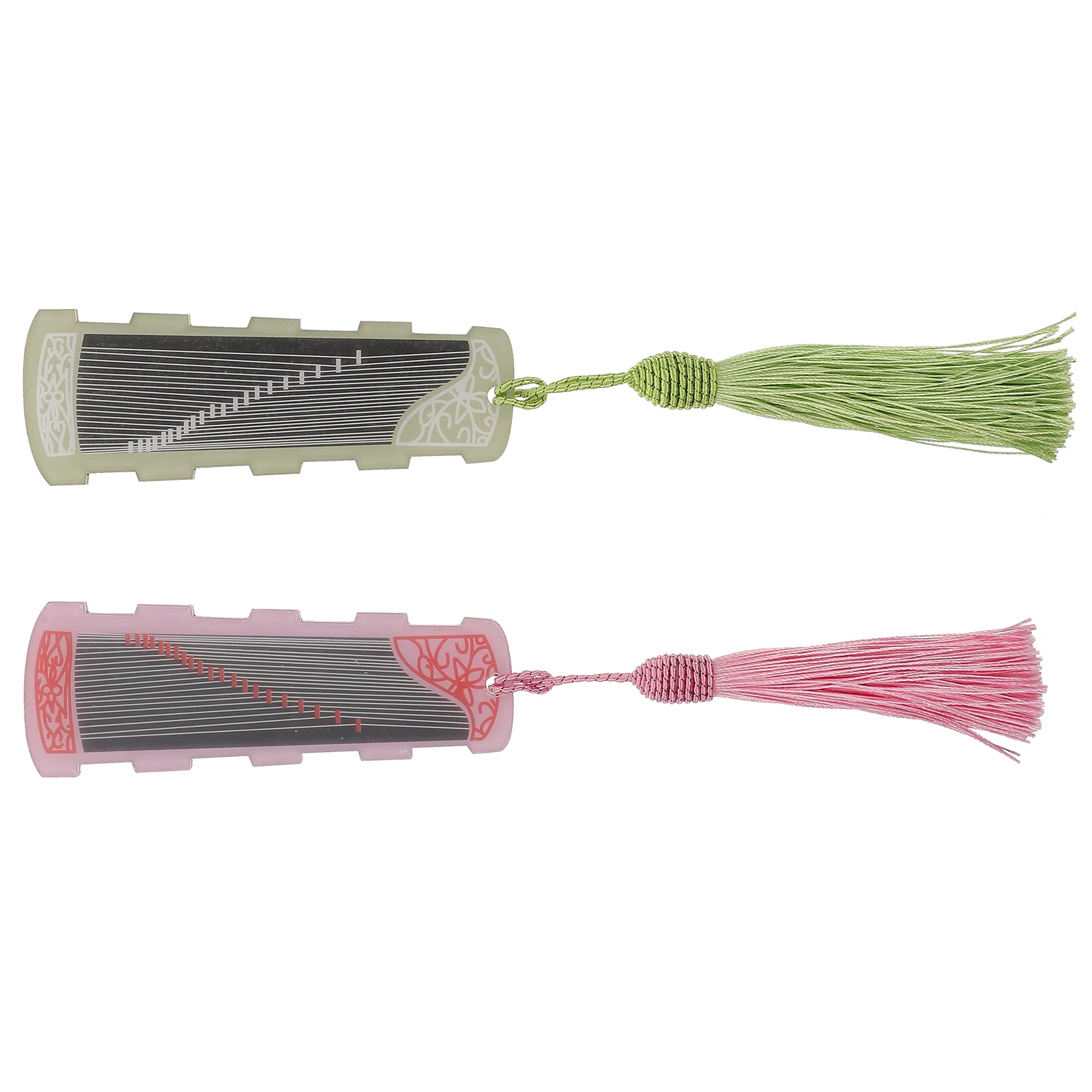 

2pcs Acrylic Guzheng Nail Storage Board Pick Anti-Lost Device Portable Practical Nail Pick Supply For Guzheng Pipa Picks