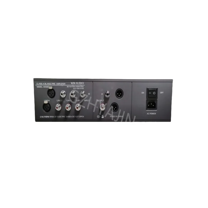 Amplificateur de puissance audio de préampli discret sincde classe A pure, HiFi de qualité audiophile, WM AUDIO, W1000, entrée 3 RCA, entrée 1XLR, nouveau