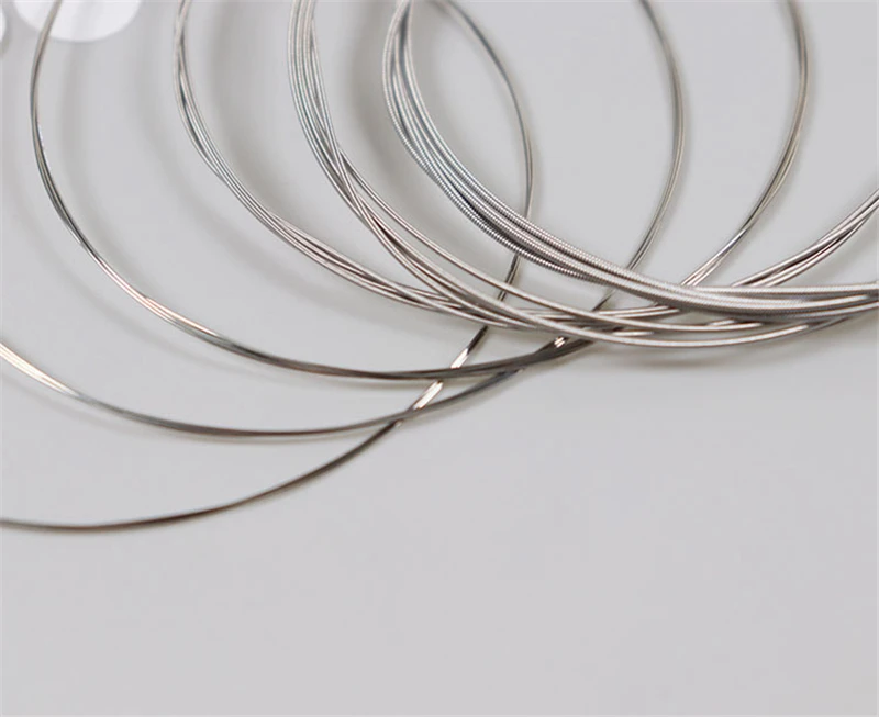 ZIKO DEG-009 E-Gitarre Saiten Stahlkern Oberflächenbeschichtung Nickel Extra leicht Spezielle Musikinstrument Zubehörteile – Detail 9