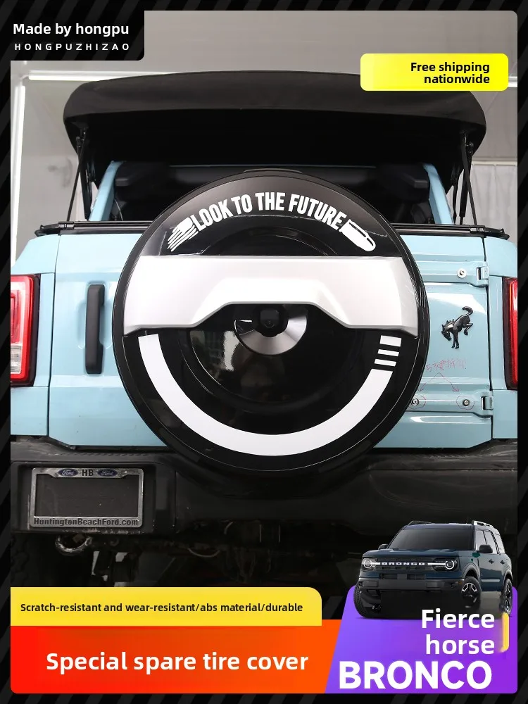 

Suitable for Ford Wrangler spare tire cover, tailgate, fully wrapped spare tire protection cover, decorative off-road vehicle ex
