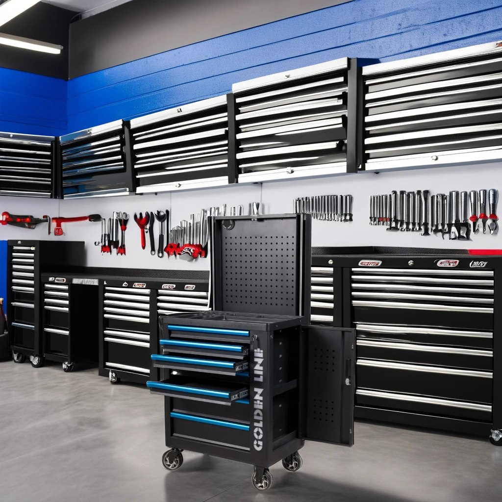 

Индивидуальный железный роликовый шкаф с 7 ящиками, тележка для инструментов, оборудование для автоматической мастерской с порошковым покрытием, поддержка OEM