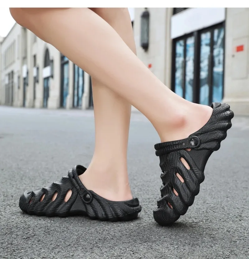 2025Summer Refreshing Breathable Comfortable High-Quality Men's Trendy Sandals Clogs Beach Shoes40-45