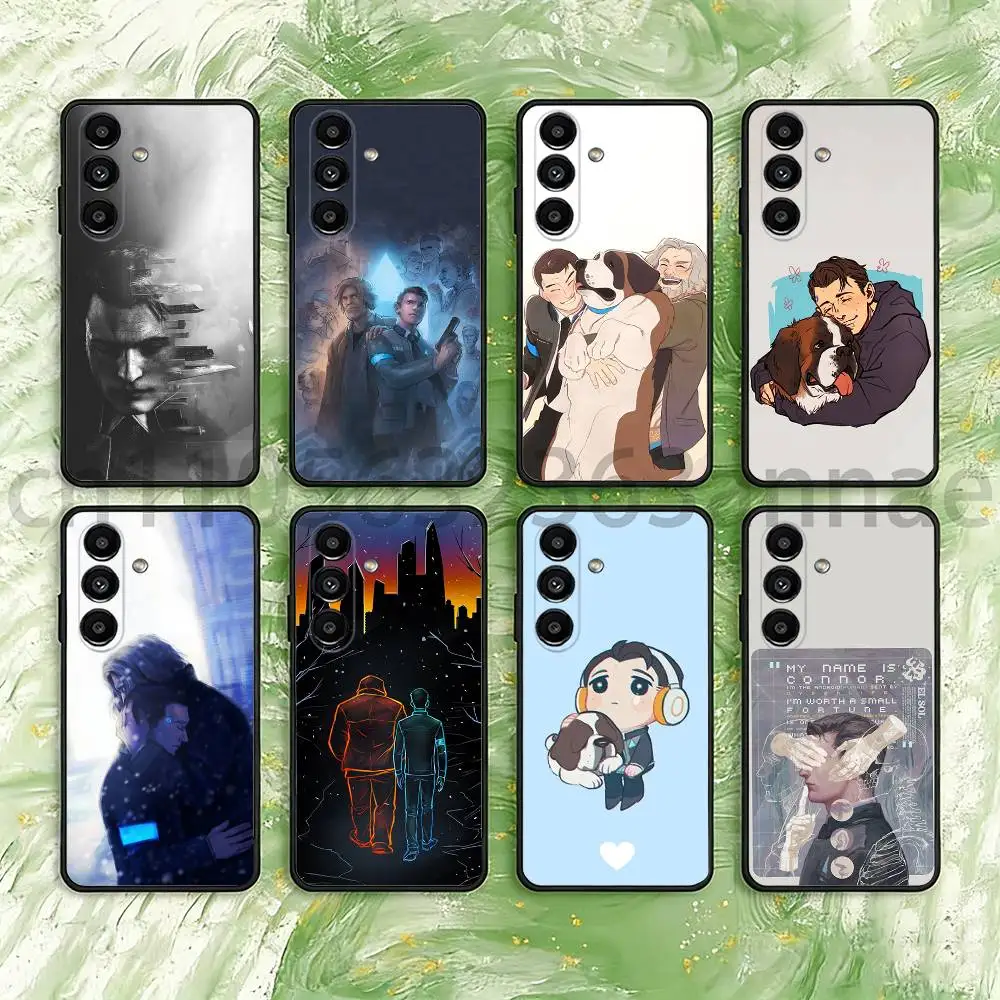 Coque de téléphone D-Detroit B-Become Human, étui pour Samsung Galaxy S21 22 23 24 S25 Ultra PlusS20 FE S10 Plus