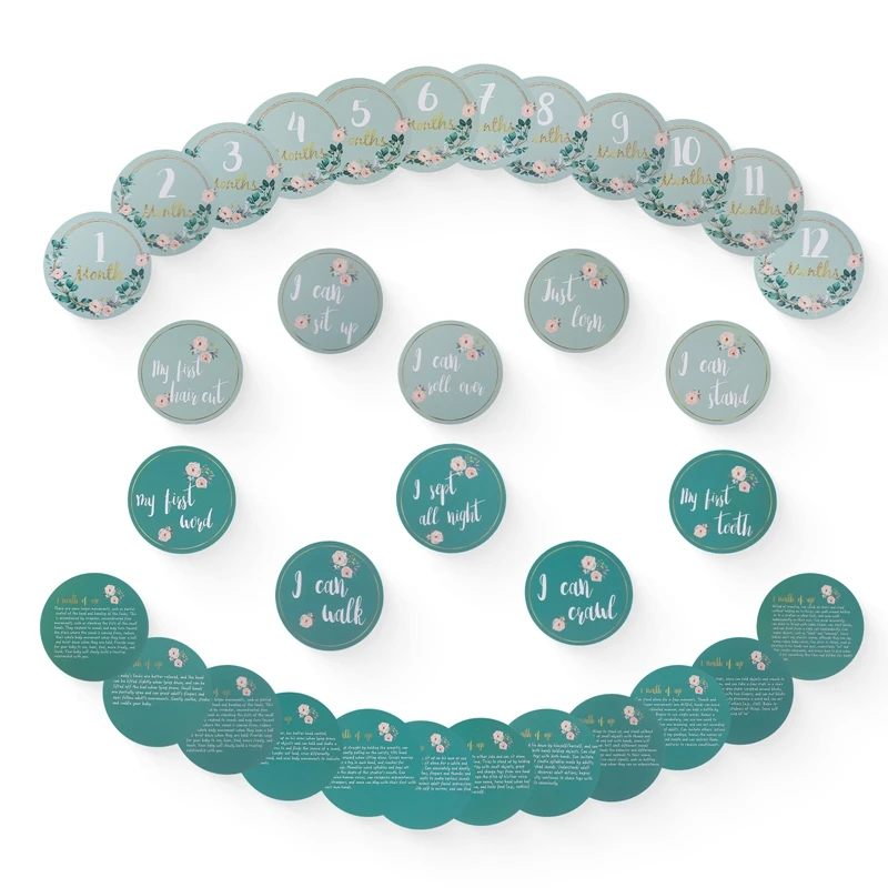 

Деревянные открытки для новорожденных, ежемесячная фотография, важные этапы обновления, Аксессуары для детского выращивания, подарки