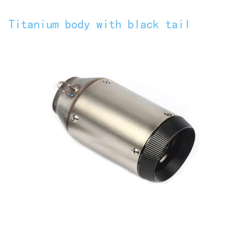 

61mm Motorcycle Exhaust Pipe Escape Moto Muffler Universal for Kawasaki Yamaha Honda Suzuki Benelli S1000Rr Z900 Tmax 530 R6