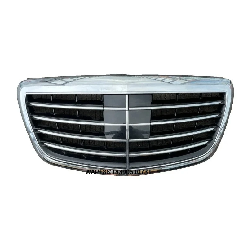 

The New High Quality S Series W222 Front Intake Grille Center Grid Cooling Grille ACC Function