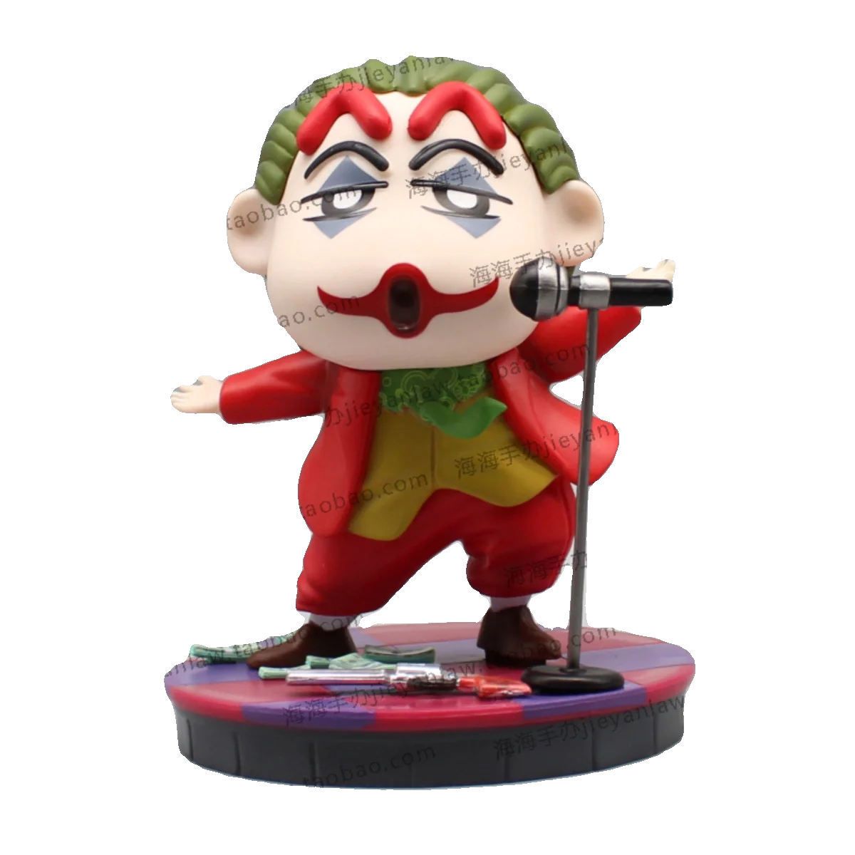 Anime Crayon Shin-chan Action Figure Shin-chan Cos Joker Figuras Toys Manga Kawaii Doll 13.5cm  Ornaments Gift Collection Model