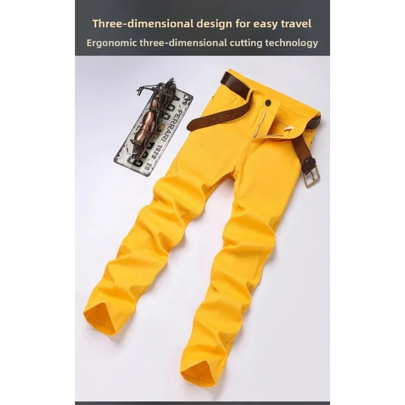 مفتوح المنشعب الرجال الجينز الوردي تمتد سليم صالح الدينيم السراويل منتصف الارتفاع بناطيل كاجوال الصيف موضة خفيفة فاخرة مريحة يوميا