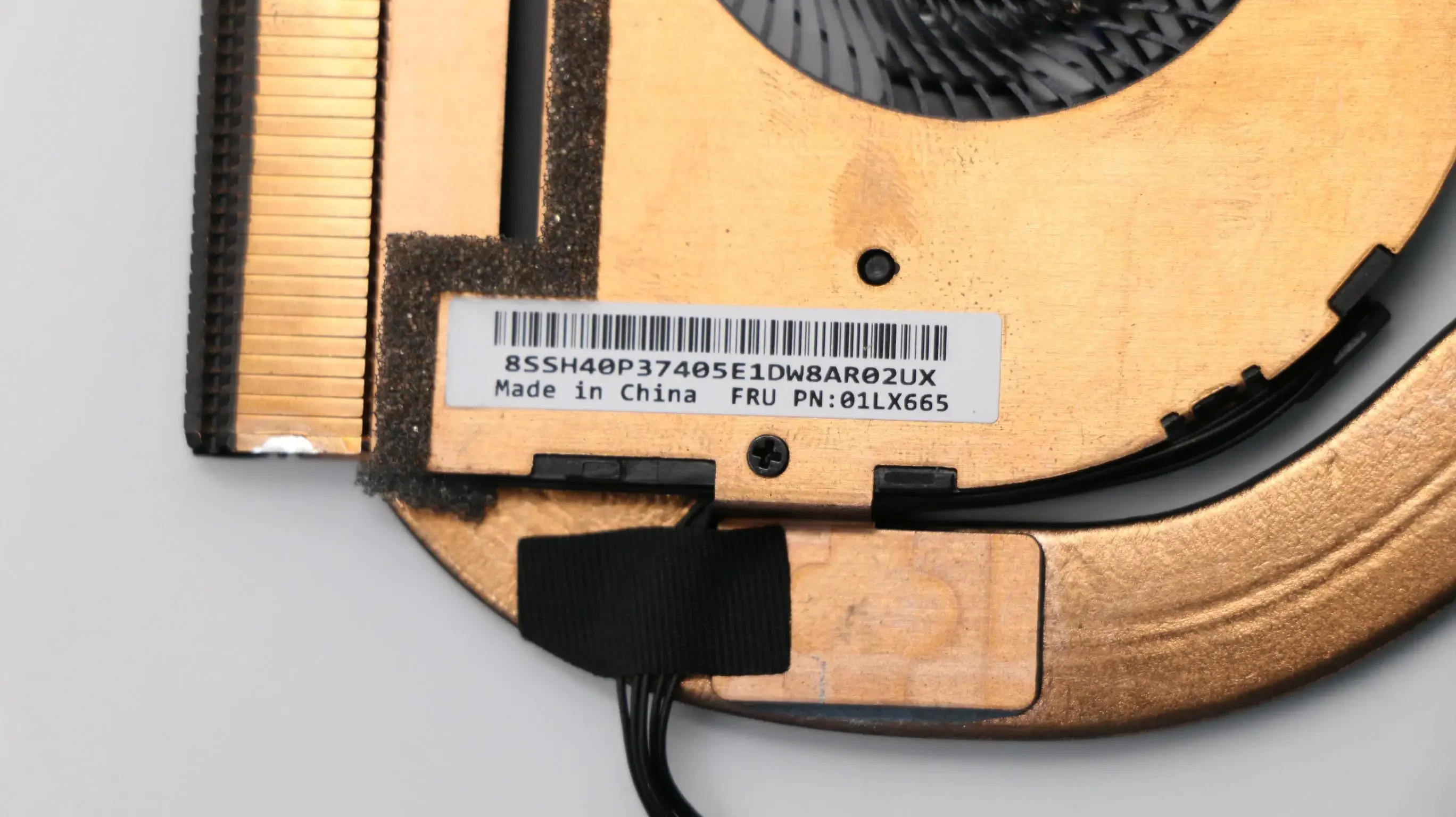 Nuovo originale dissipatore di calore CPU assemblaggio radiatore ventola di raffreddamento per Lenovo Thinkpad X280 laptop 01LX665 01LX666