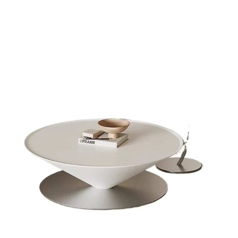 

Internet celebrity cream minimalist coffee table, designer special-shaped creative simple modern small coffee table
