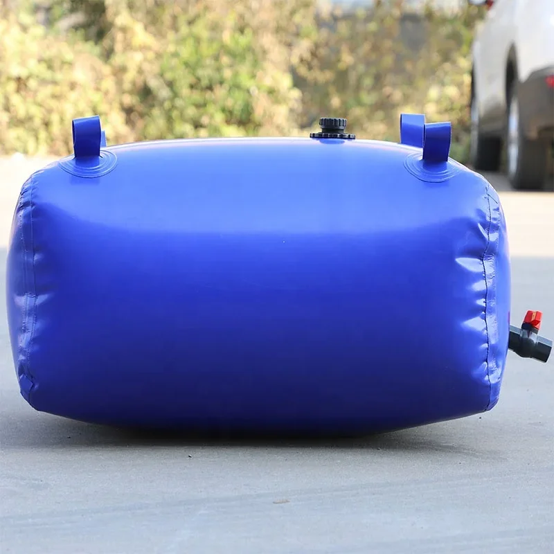Hot Selling Portable 350L Large Capacity Foldable Water Tank Waterproof Water Storage Bladder Dry Bag Outdoor Camping Use