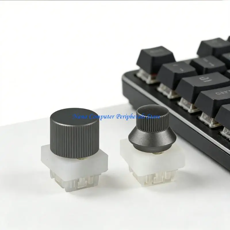 

F68C User Friendly Control Capacity Knob Switches for GK980 GK75 Keyboards Including Rapid Attachment Design