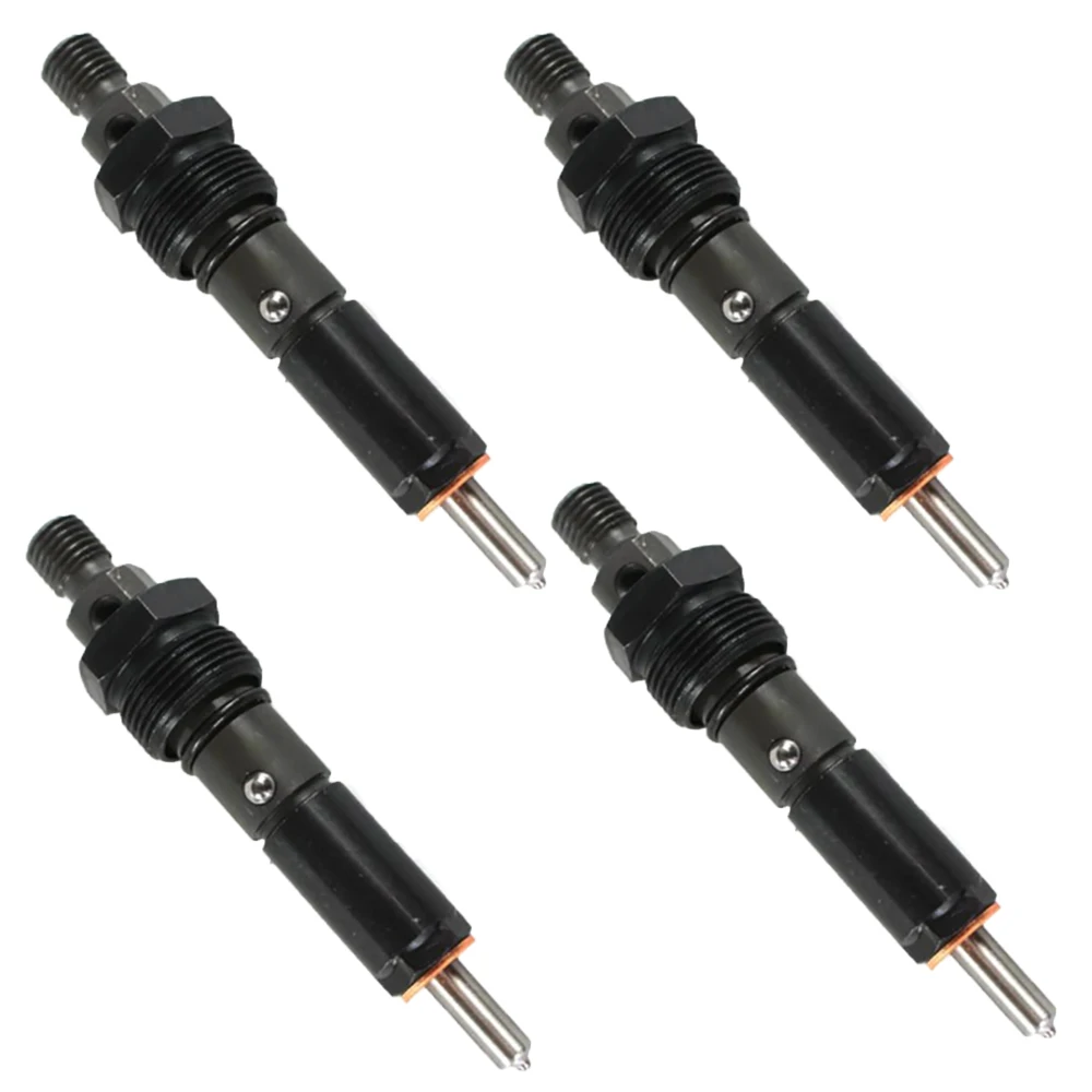 4pcs Fuel Injectors For CASE Backhoe Loaders 580E 580SE J909475 Car Replacement Parts