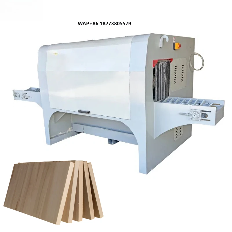 Fast Delivery 220V Wood Saw Machine with Multiple Blades Core Motor Component Log Multi-Blade Saw for Efficient Log Cutting