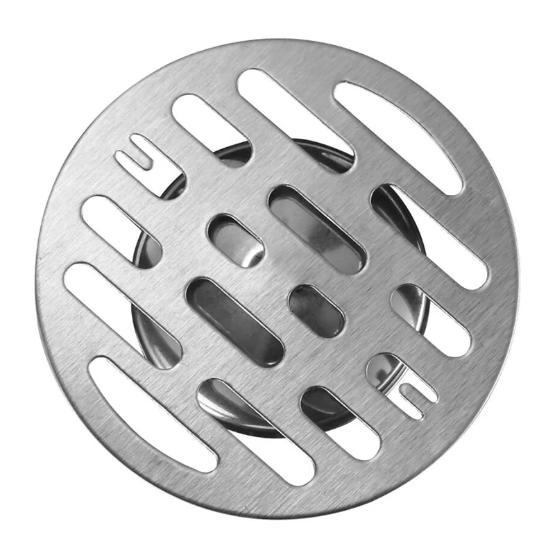 1Pcs Stainless Steel Sewer Floor Drain Cover Filter Kitchen Anti-Clogging Sink Bathroom Accessories