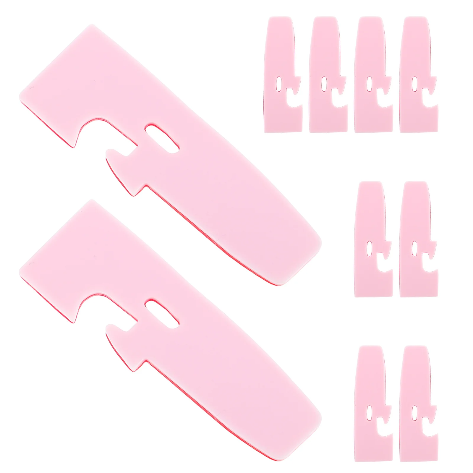 10 шт. прочный пластиковый чехол для прижимной лапки для ног, износостойкий, универсальный, совместимый, прижимная лапка для певца