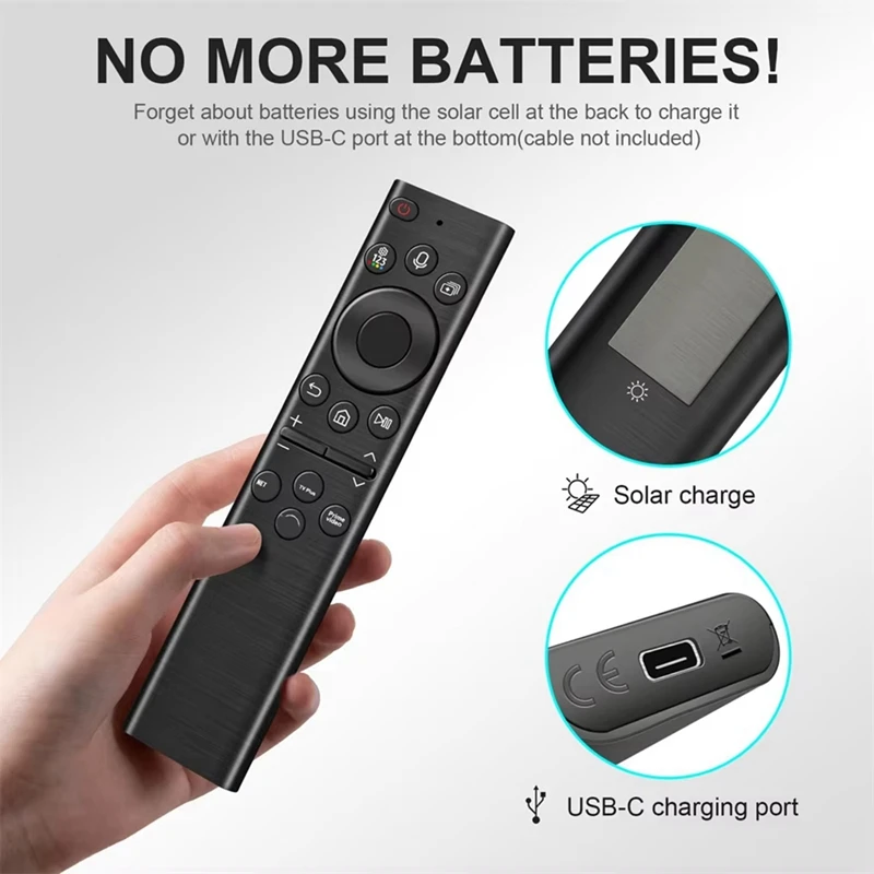 Замена-BN59-01385A-Solar-Voice-Remote-Control-For-Samsung-Smart-TV-2020-2023-Neo-QLED-4K-8K-Ultra-HD-Tvs Y47A