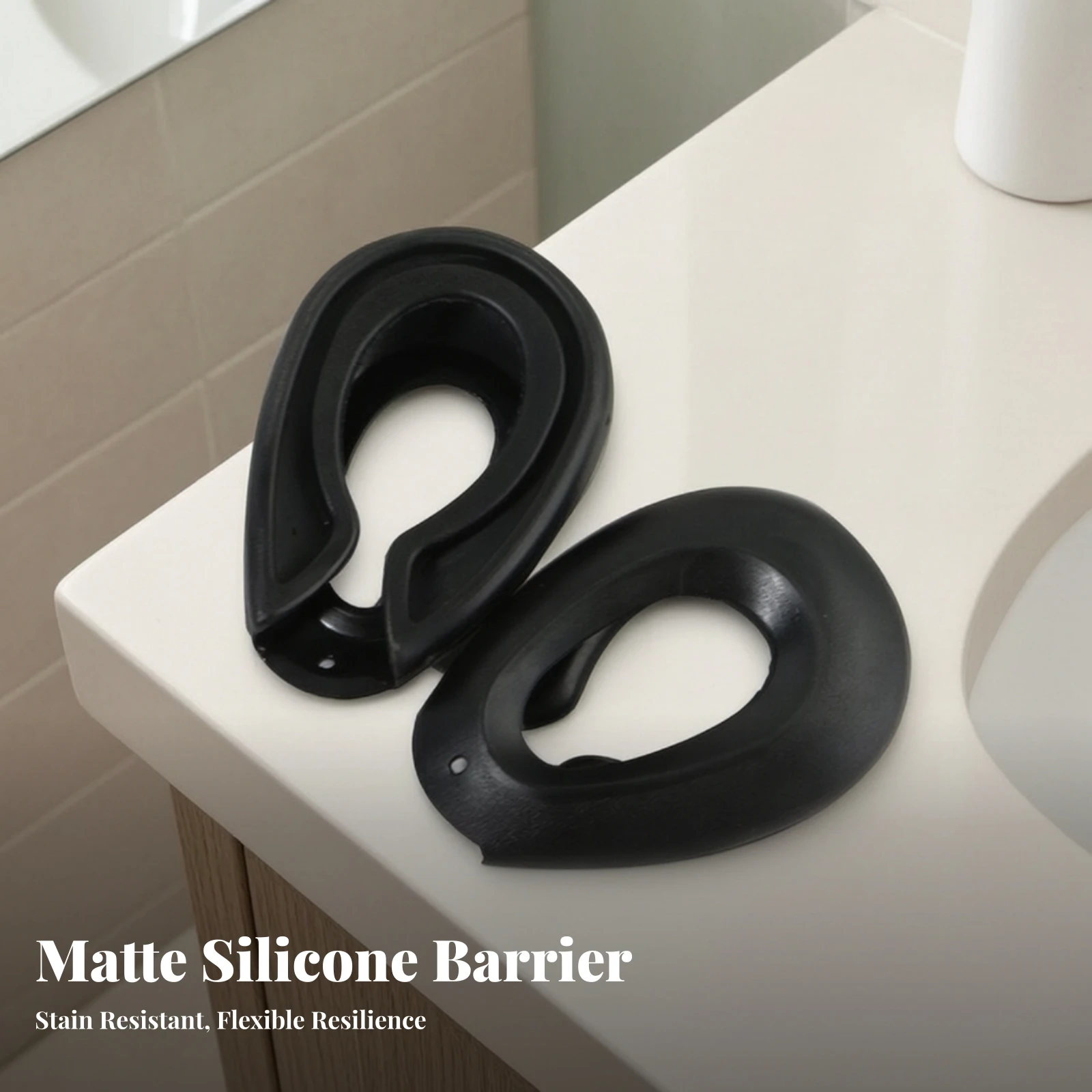 Silicone Ear Covers Waterproof Washable Lightweight for Diy Users, Perming