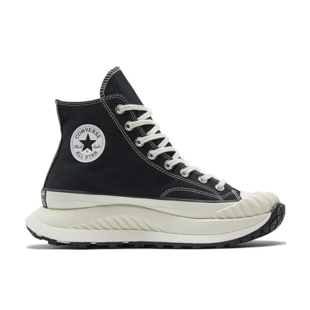 Converse Black 1970s Chuck Taylor All Star AT-CX Thick Bottom High Top Canvas Shoes Men Women Casual Board Shoes